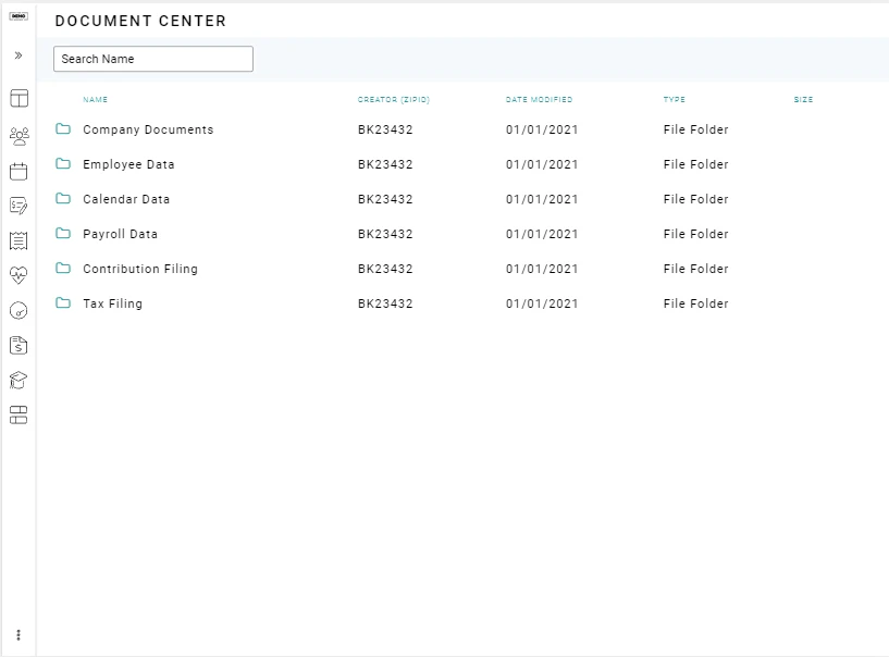 screenshot of KAMI Workforce